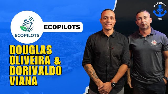 Douglas Oliveira e Dorivaldo Viana no episódio 168 do PortCast